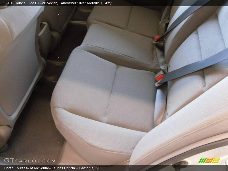 Alabaster Silver Metallic / Gray 2010 Honda Civic DX-VP Sedan