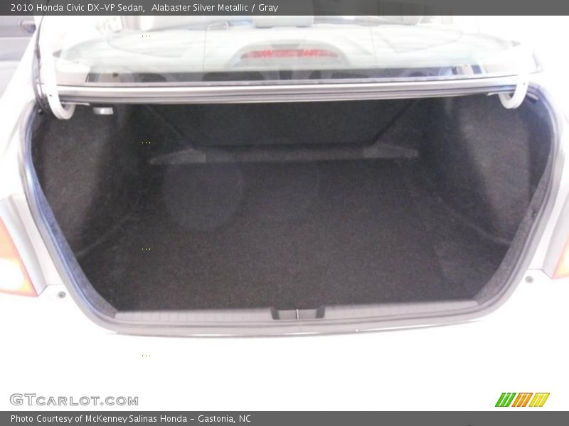 Alabaster Silver Metallic / Gray 2010 Honda Civic DX-VP Sedan