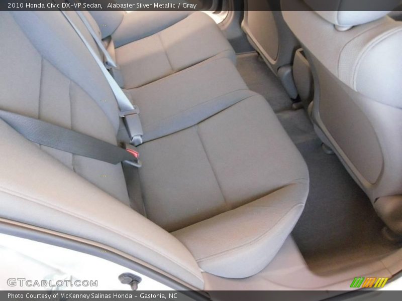 Alabaster Silver Metallic / Gray 2010 Honda Civic DX-VP Sedan