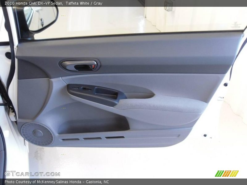 Taffeta White / Gray 2010 Honda Civic DX-VP Sedan