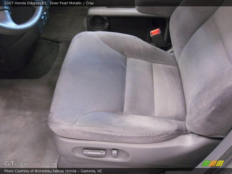 Silver Pearl Metallic / Gray 2007 Honda Odyssey EX