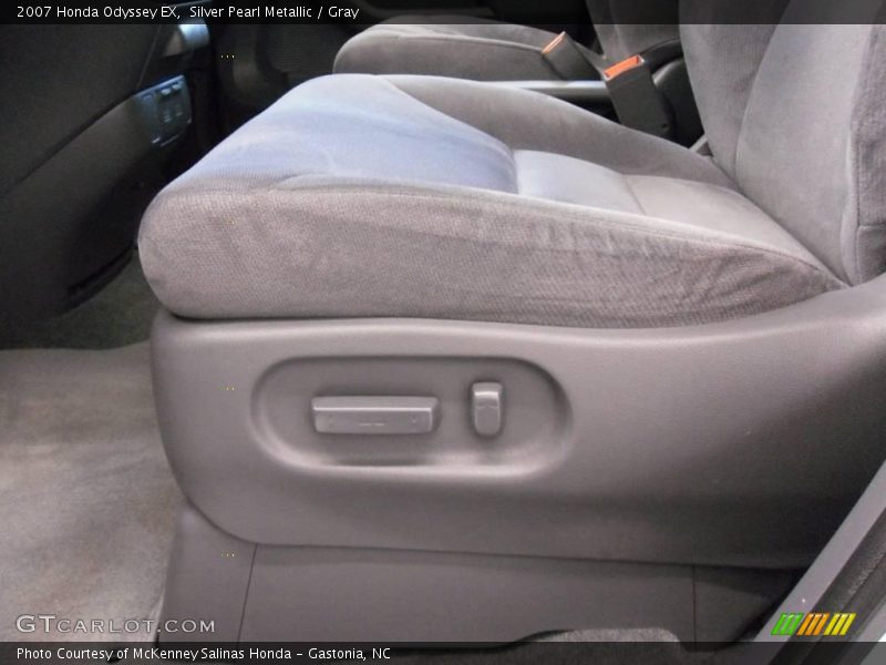 Silver Pearl Metallic / Gray 2007 Honda Odyssey EX