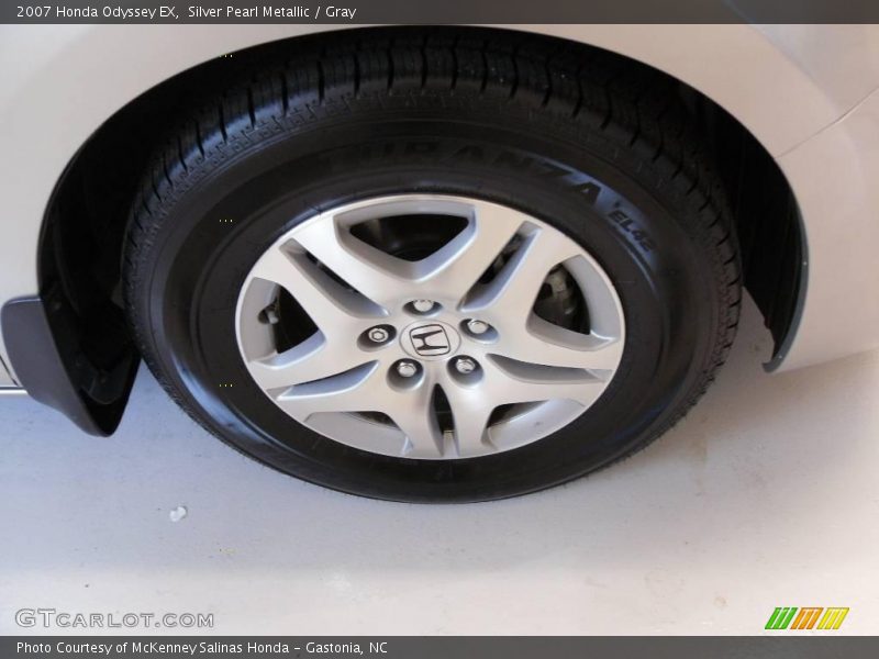 Silver Pearl Metallic / Gray 2007 Honda Odyssey EX