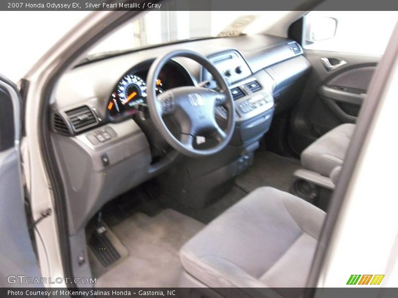 Silver Pearl Metallic / Gray 2007 Honda Odyssey EX