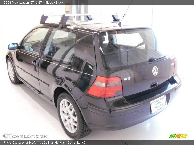 Black / Black 2002 Volkswagen GTI 1.8T