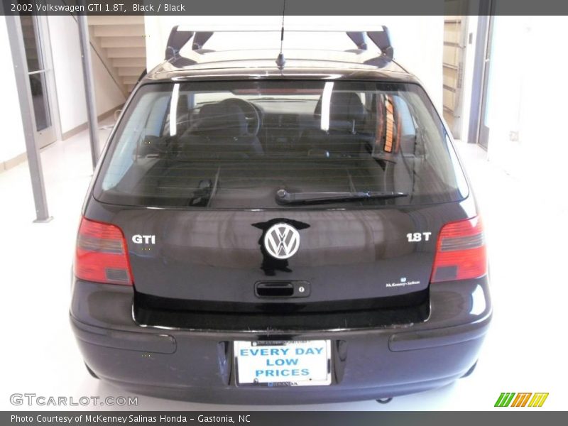 Black / Black 2002 Volkswagen GTI 1.8T