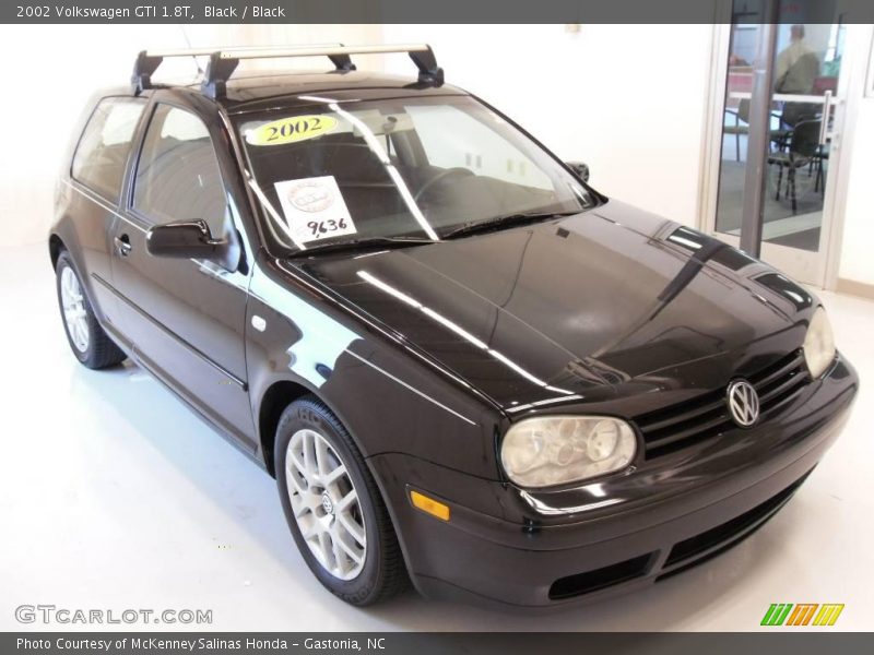 Black / Black 2002 Volkswagen GTI 1.8T
