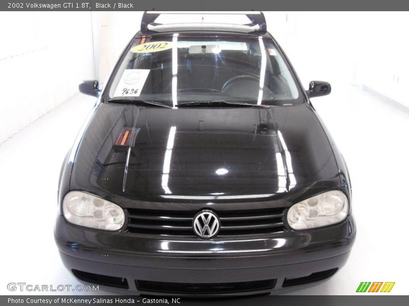 Black / Black 2002 Volkswagen GTI 1.8T