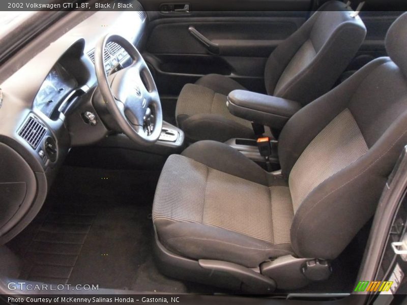 Black / Black 2002 Volkswagen GTI 1.8T
