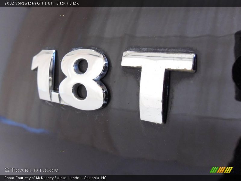 Black / Black 2002 Volkswagen GTI 1.8T