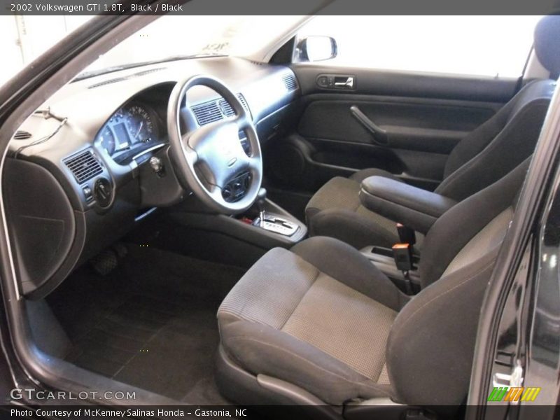 Black / Black 2002 Volkswagen GTI 1.8T