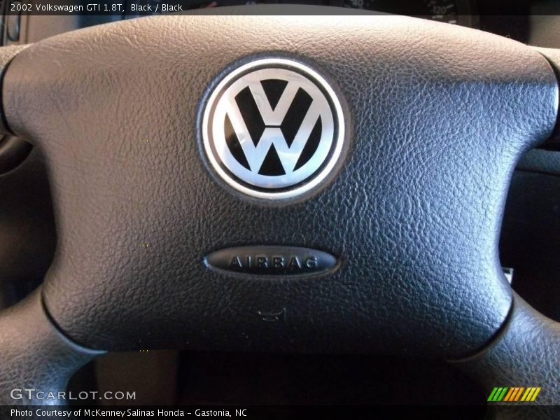 Black / Black 2002 Volkswagen GTI 1.8T