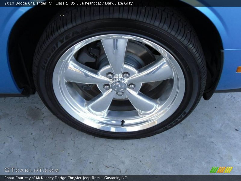 B5 Blue Pearlcoat / Dark Slate Gray 2010 Dodge Challenger R/T Classic