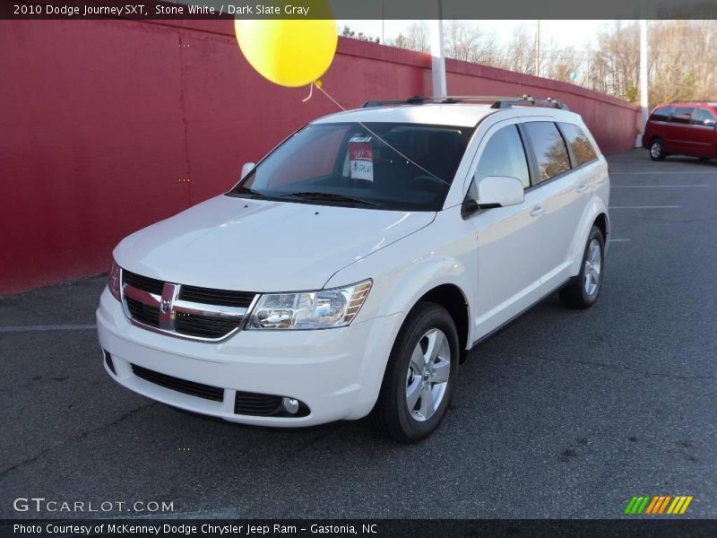 Stone White / Dark Slate Gray 2010 Dodge Journey SXT