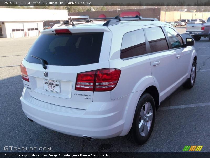 Stone White / Dark Slate Gray 2010 Dodge Journey SXT