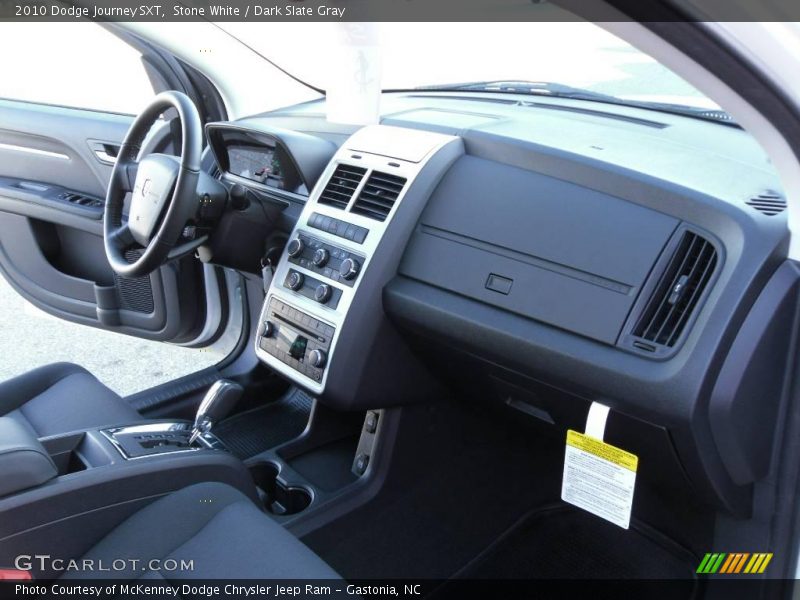 Stone White / Dark Slate Gray 2010 Dodge Journey SXT