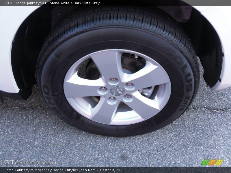 Stone White / Dark Slate Gray 2010 Dodge Journey SXT