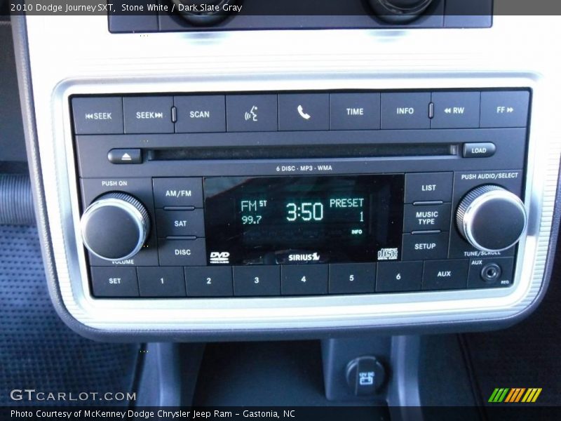 Stone White / Dark Slate Gray 2010 Dodge Journey SXT