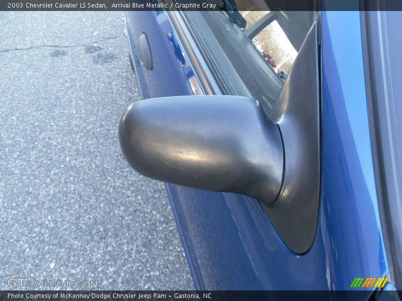 Arrival Blue Metallic / Graphite Gray 2003 Chevrolet Cavalier LS Sedan