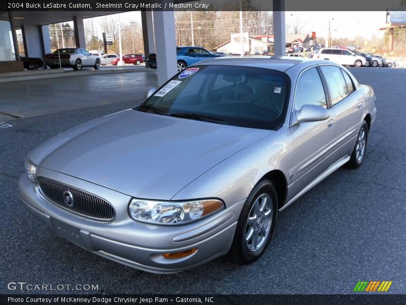 Steelmist Gray Metallic / Medium Gray 2004 Buick LeSabre Custom