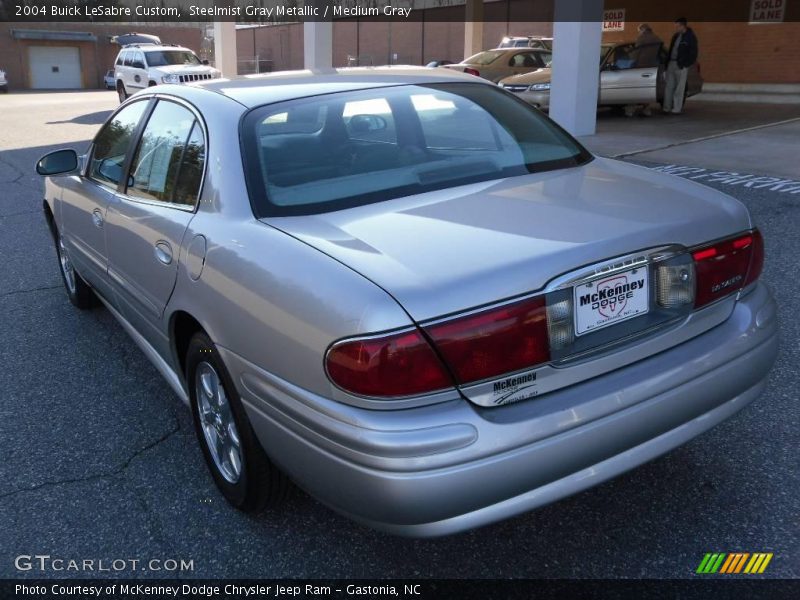 Steelmist Gray Metallic / Medium Gray 2004 Buick LeSabre Custom