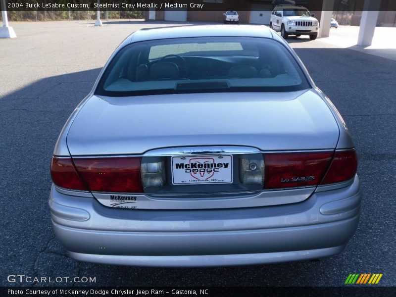 Steelmist Gray Metallic / Medium Gray 2004 Buick LeSabre Custom