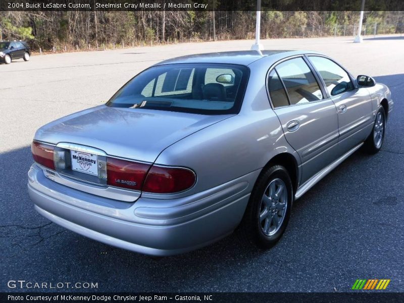 Steelmist Gray Metallic / Medium Gray 2004 Buick LeSabre Custom