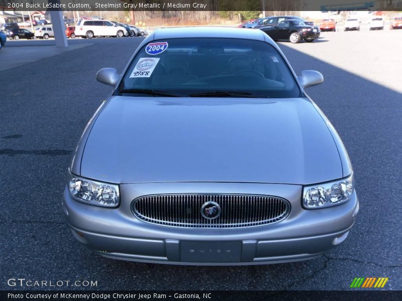 Steelmist Gray Metallic / Medium Gray 2004 Buick LeSabre Custom