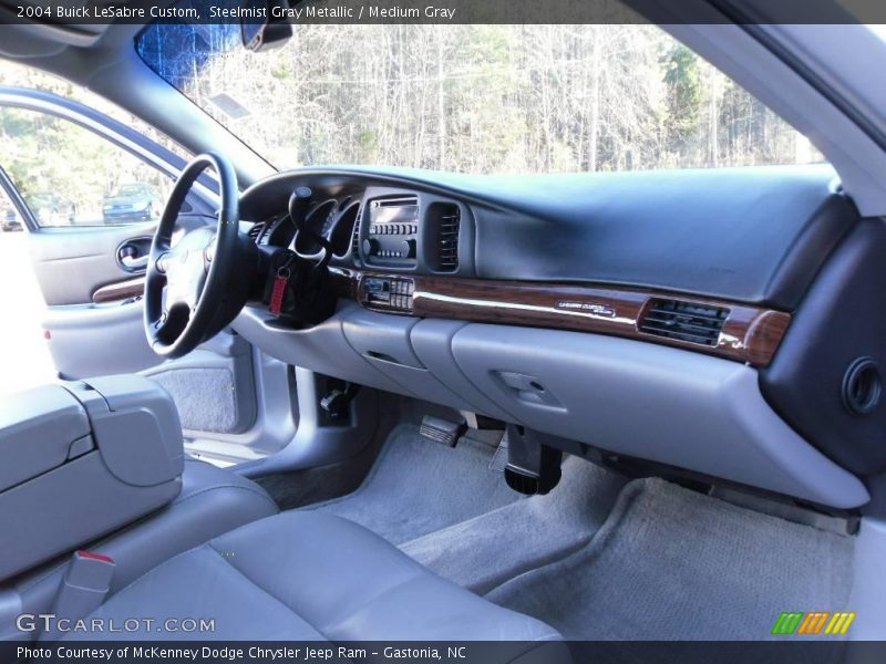 Steelmist Gray Metallic / Medium Gray 2004 Buick LeSabre Custom