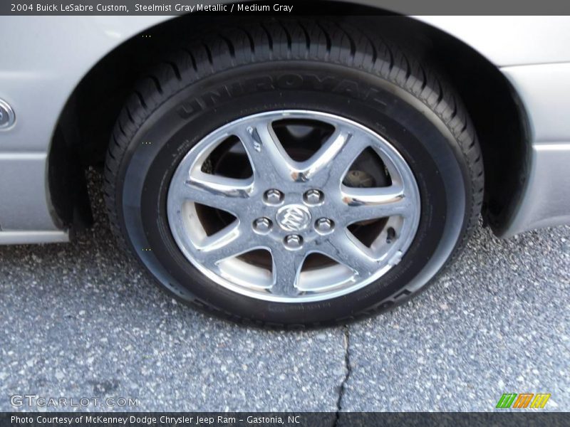 Steelmist Gray Metallic / Medium Gray 2004 Buick LeSabre Custom