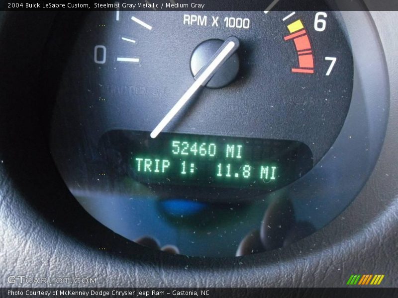 Steelmist Gray Metallic / Medium Gray 2004 Buick LeSabre Custom