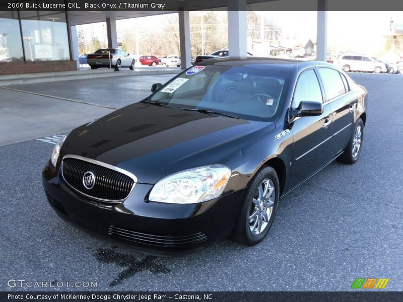 Black Onyx / Titanium Gray 2006 Buick Lucerne CXL