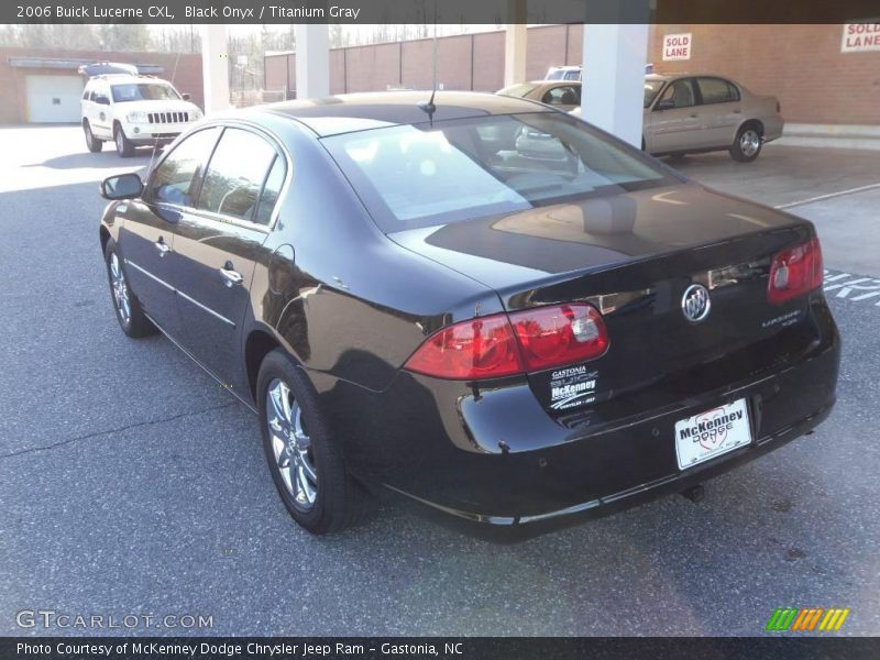 Black Onyx / Titanium Gray 2006 Buick Lucerne CXL