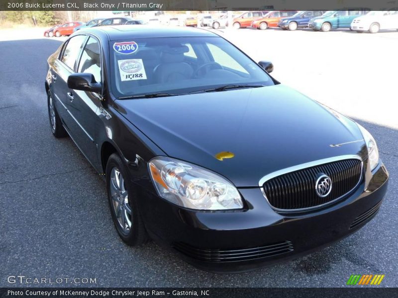 Black Onyx / Titanium Gray 2006 Buick Lucerne CXL