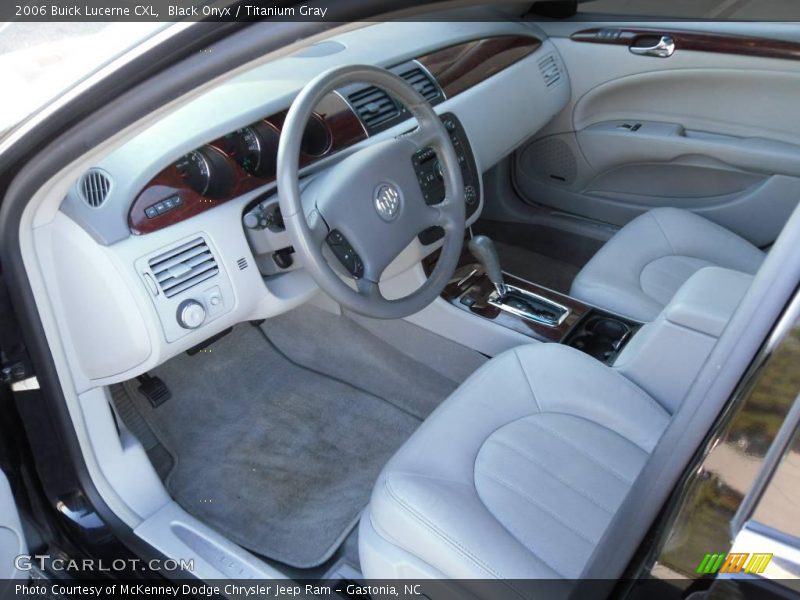 Black Onyx / Titanium Gray 2006 Buick Lucerne CXL