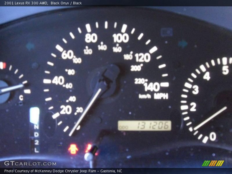 Black Onyx / Black 2001 Lexus RX 300 AWD