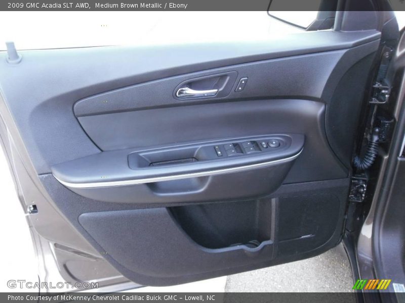 Medium Brown Metallic / Ebony 2009 GMC Acadia SLT AWD