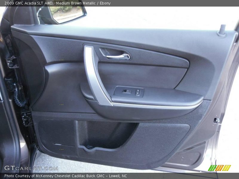 Medium Brown Metallic / Ebony 2009 GMC Acadia SLT AWD
