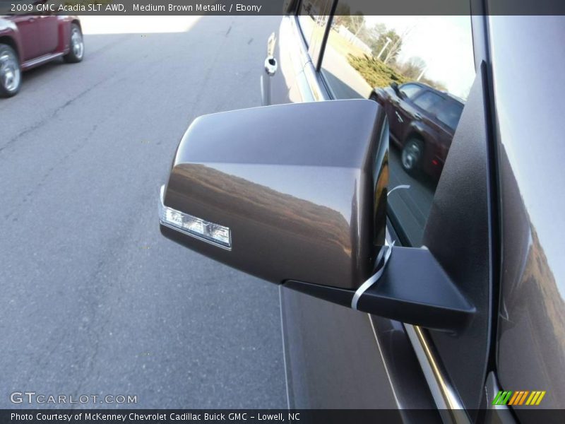 Medium Brown Metallic / Ebony 2009 GMC Acadia SLT AWD