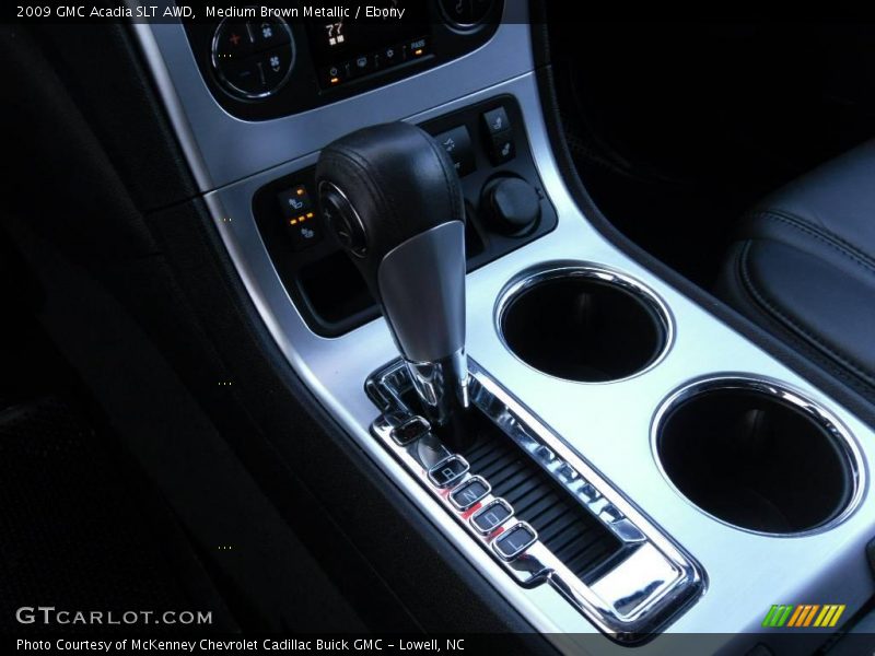 Medium Brown Metallic / Ebony 2009 GMC Acadia SLT AWD