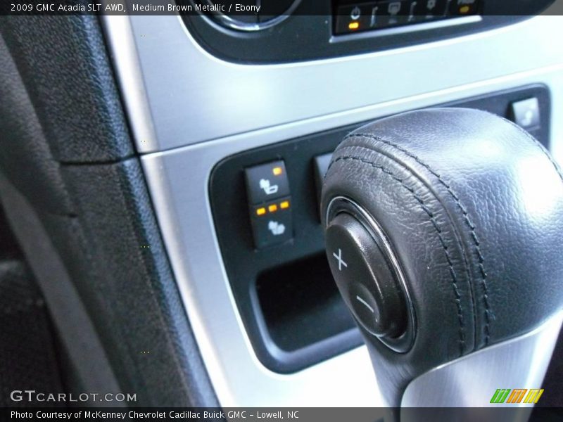Medium Brown Metallic / Ebony 2009 GMC Acadia SLT AWD