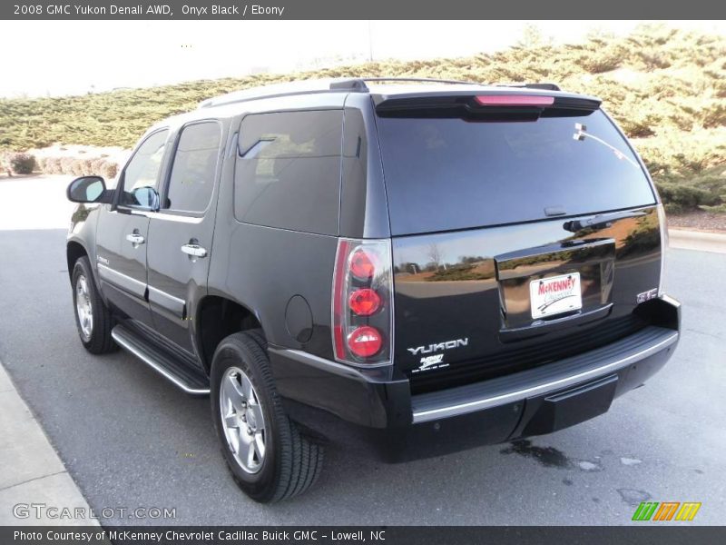 Onyx Black / Ebony 2008 GMC Yukon Denali AWD