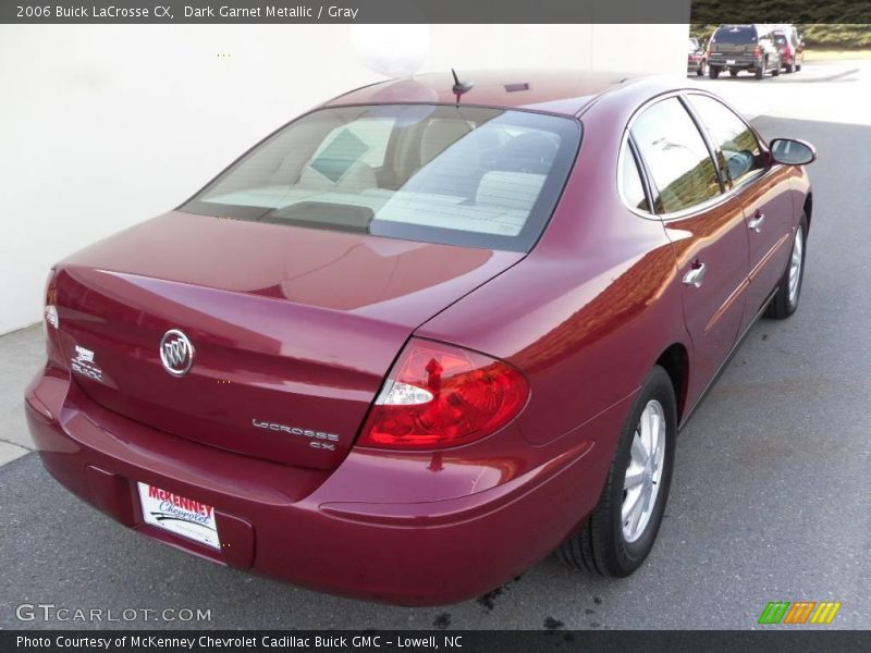 Dark Garnet Metallic / Gray 2006 Buick LaCrosse CX