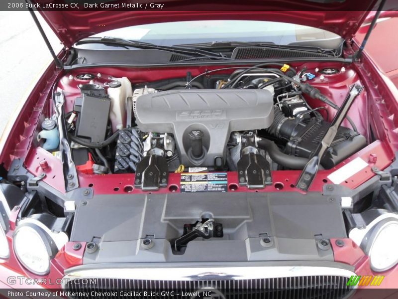Dark Garnet Metallic / Gray 2006 Buick LaCrosse CX