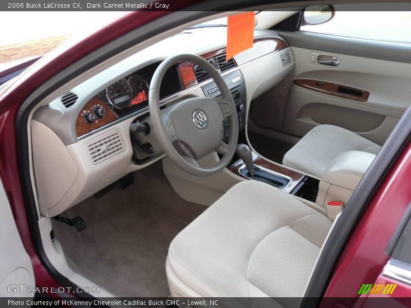 Dark Garnet Metallic / Gray 2006 Buick LaCrosse CX