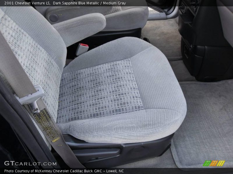 Dark Sapphire Blue Metallic / Medium Gray 2001 Chevrolet Venture LS