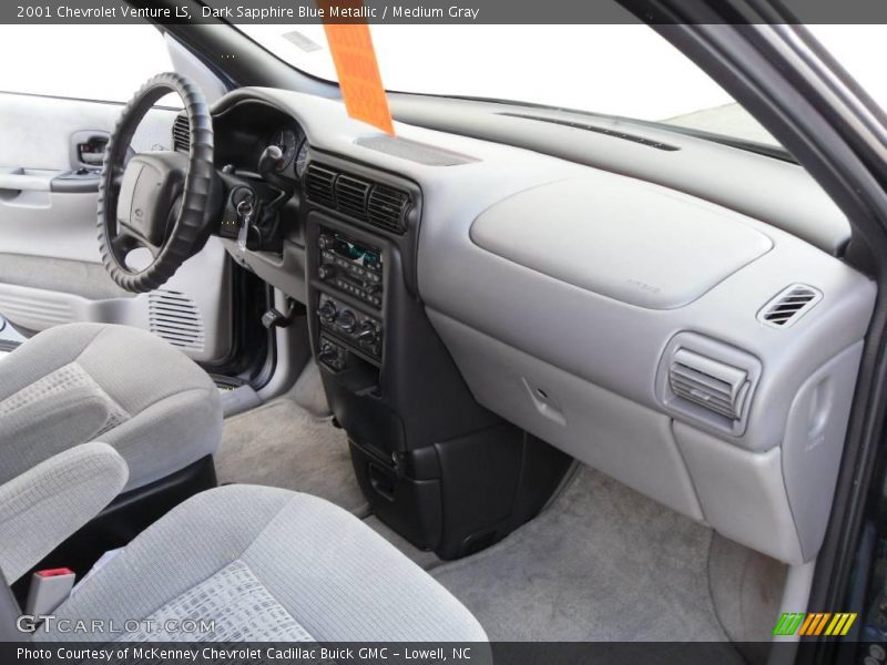 Dark Sapphire Blue Metallic / Medium Gray 2001 Chevrolet Venture LS