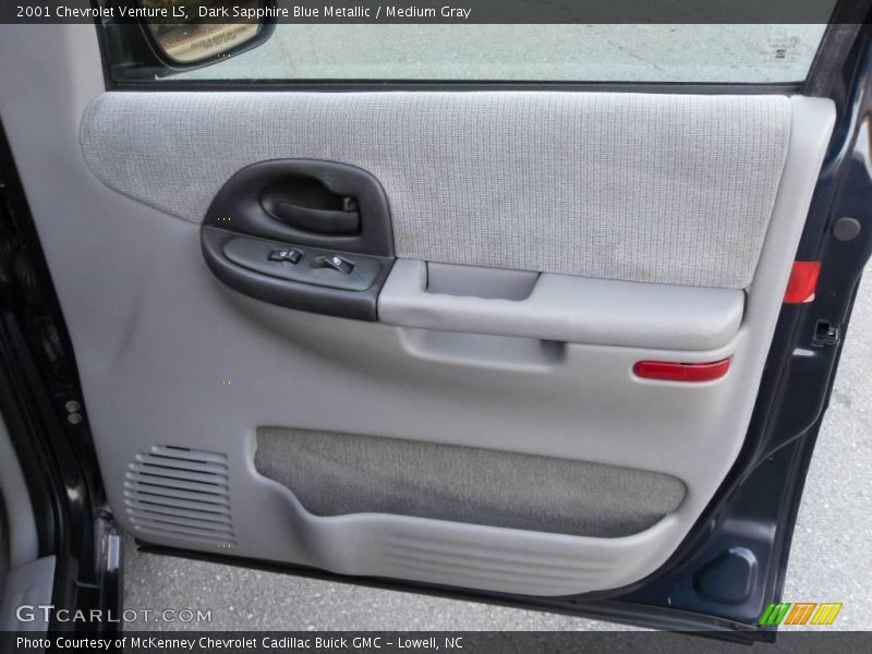 Dark Sapphire Blue Metallic / Medium Gray 2001 Chevrolet Venture LS