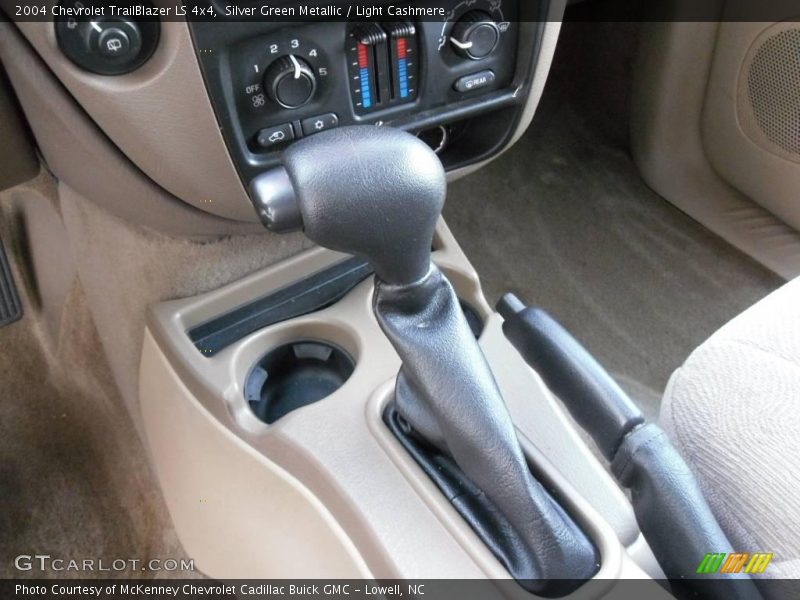 Silver Green Metallic / Light Cashmere 2004 Chevrolet TrailBlazer LS 4x4