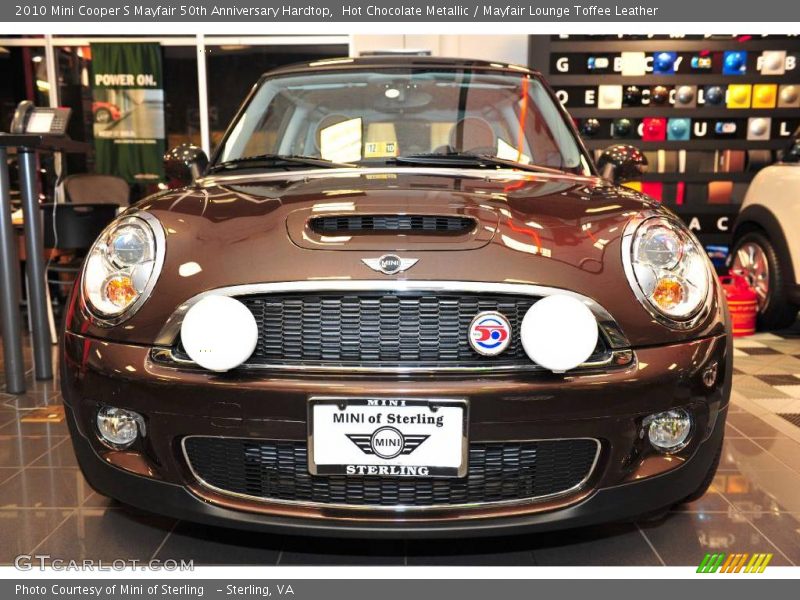 Hot Chocolate Metallic / Mayfair Lounge Toffee Leather 2010 Mini Cooper S Mayfair 50th Anniversary Hardtop